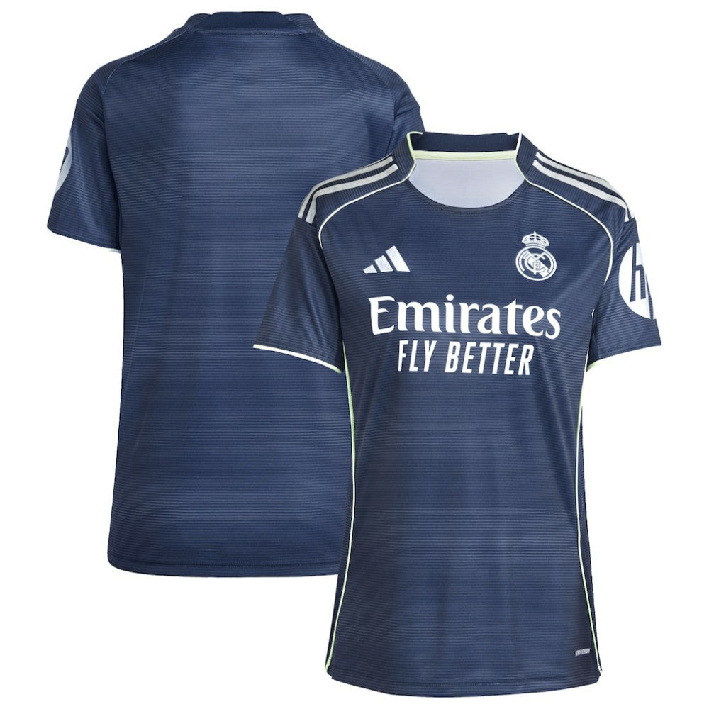Real Madrid Women's 2025/26 Away Replica Jersey Blue - Adidas