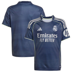 Real Madrid Youth 2025/26 Away Replica Jersey Blue - Adidas cheap