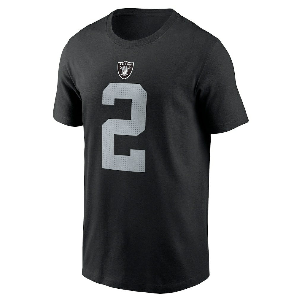 Nike Ashton Jeanty Las Vegas Raiders Name & Number T-Shirt Black