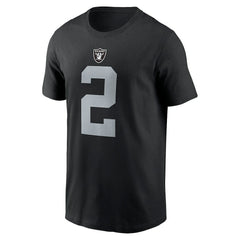 Nike Ashton Jeanty Las Vegas Raiders Name & Number T-Shirt Black