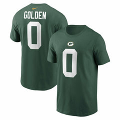 Nike Green Bay Packers 2025 NFL Draft First Round Pick No. 23 Name & Number T-Shirt Green