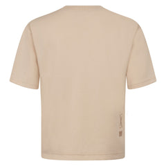Kansas City Royals Levelwear Ethereal Oversized Luxe Signature Knit T-Shirt - Khaki - MLB Discount