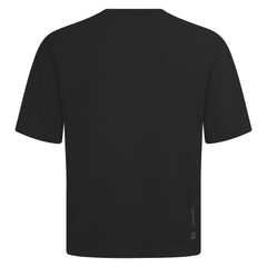 Cincinnati Reds Levelwear Ethereal Oversized Luxe Signature Knit T-Shirt - Black - MLB Discount