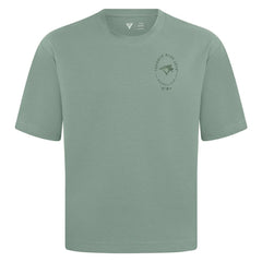 Toronto Blue Jays Levelwear Signet Oversized Luxe Signature Knit T-Shirt - Green - MLB Sale