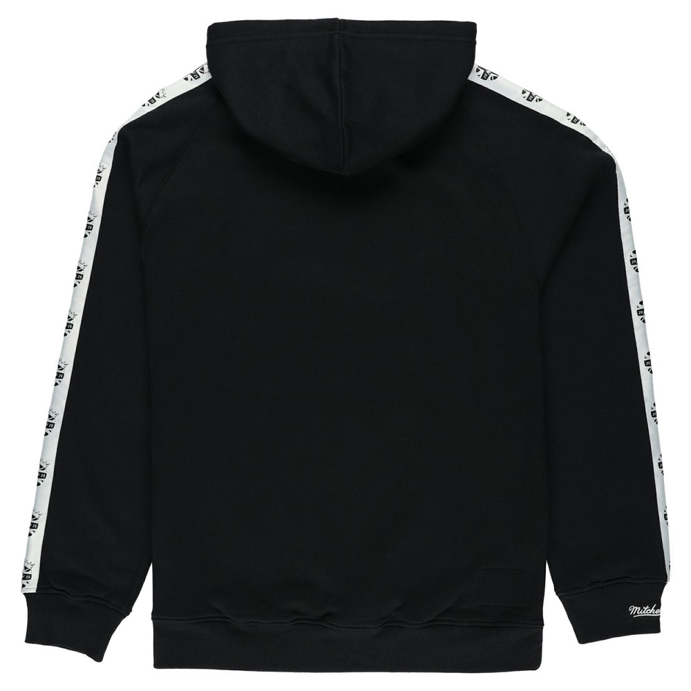 Mitchell & Ness New York Jets In London Big Logo Raglan Hoodie Black