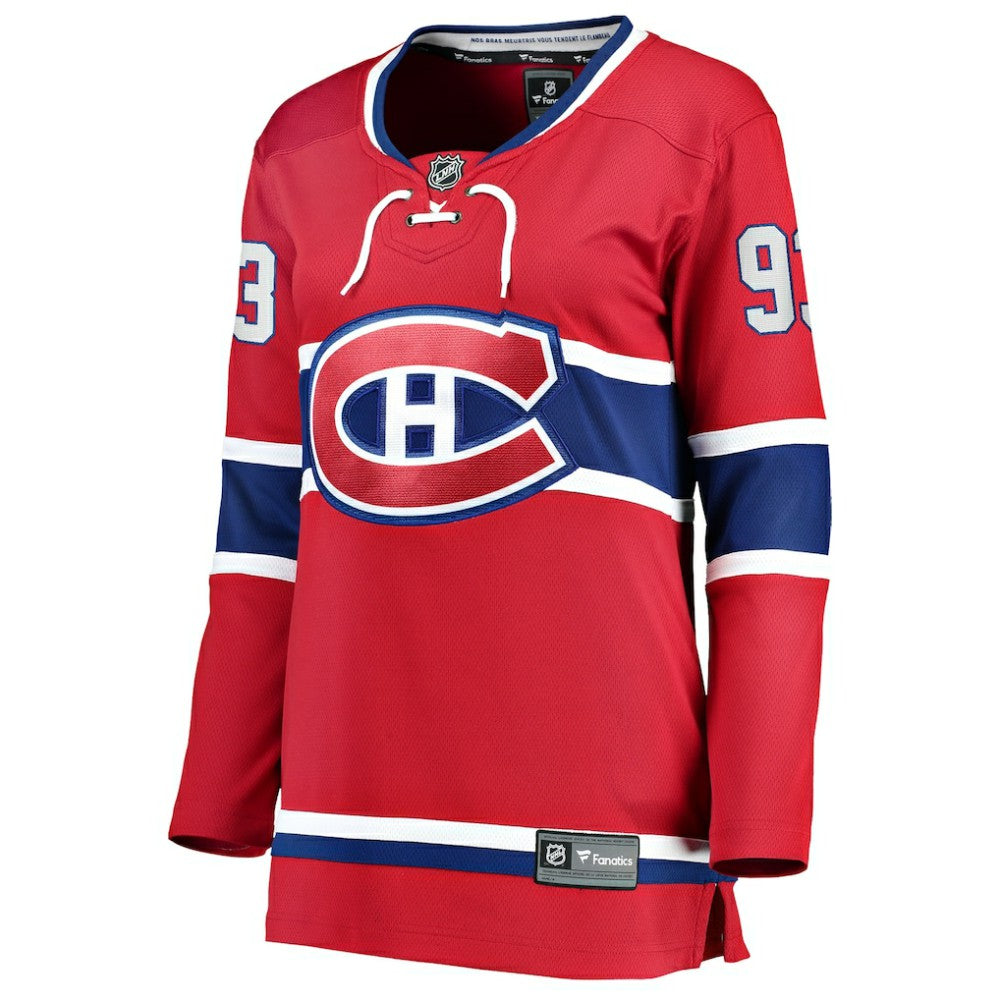 Ivan Demidov Montreal Canadiens Fanatics Women's Home Breakaway Player Jersey - Red - NHL 203105447