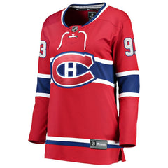 Ivan Demidov Montreal Canadiens Fanatics Women's Home Breakaway Player Jersey - Red - NHL 203105447