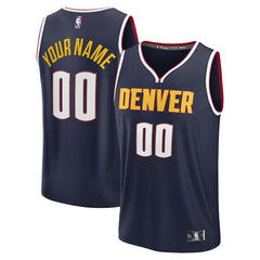 Denver Nuggets Youth Fast Break Custom Replica Jersey for sale Navy for sale Icon Edition | Fanatics outlet