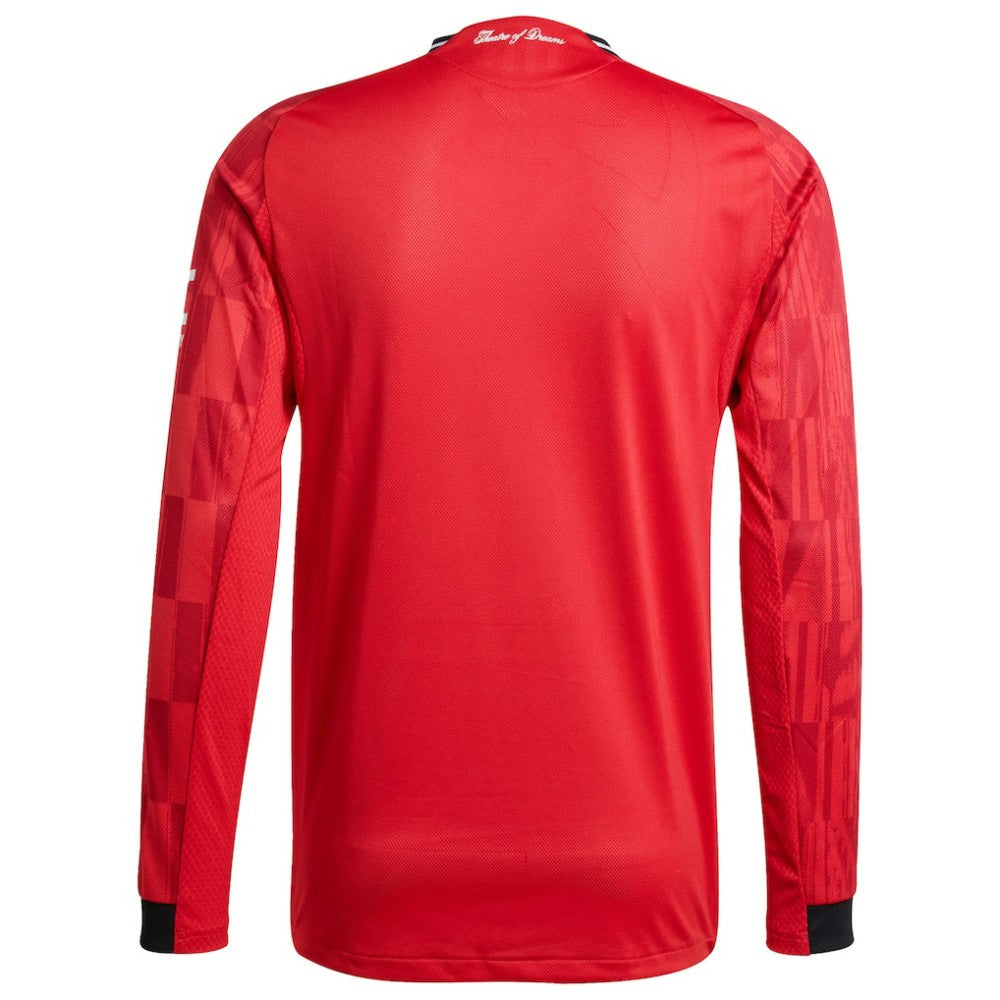 Manchester United Home 2025/26 Player Long Sleeve Jersey Red - Adidas outlet