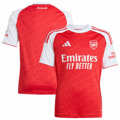 Arsenal Youth 2025/26 Home Replica Jersey Red - Adidas
