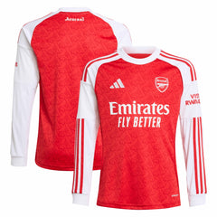 Arsenal Youth 2025/26 Home Replica Long Sleeve Jersey Red - Adidas outlet