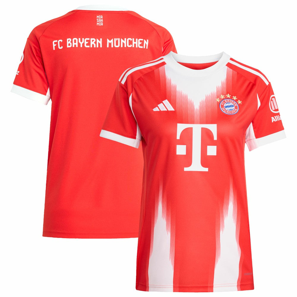 Bayern Munich Women's 2025/26 Home Replica Jersey Red - Adidas outlet