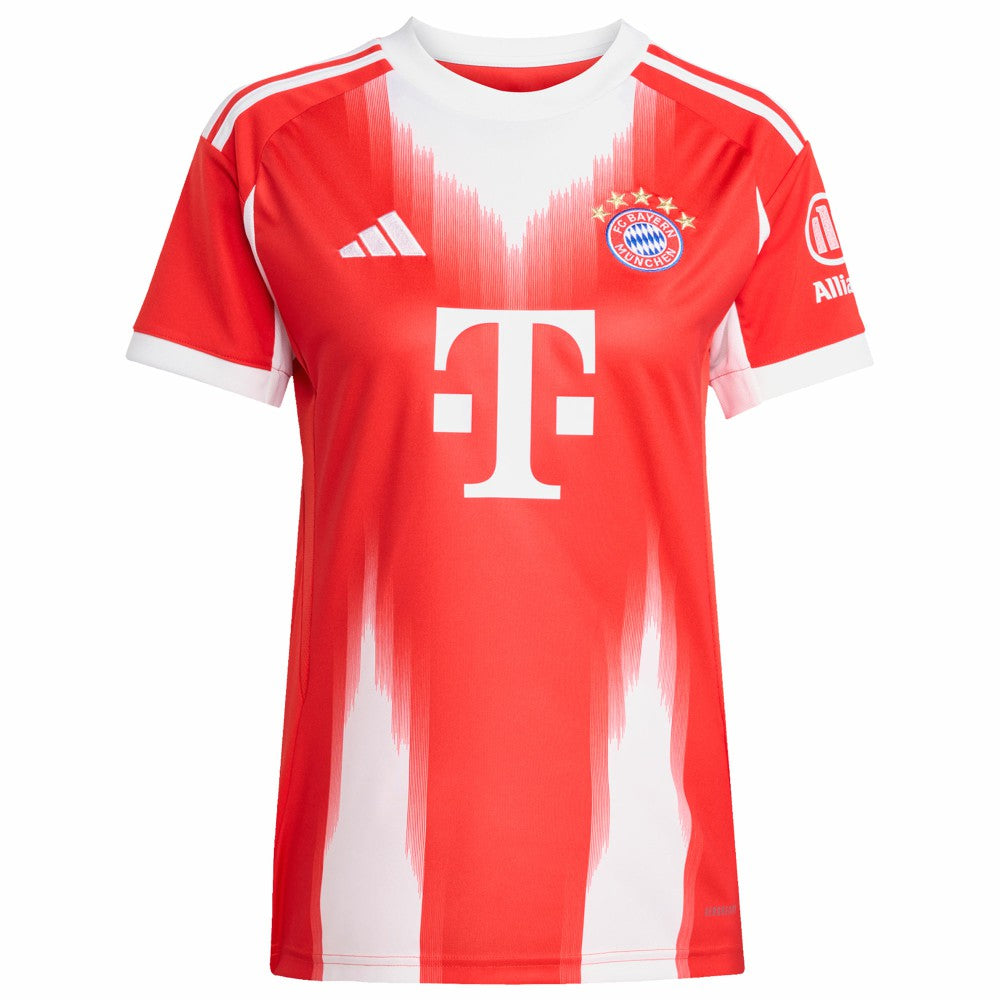 Bayern Munich Women's 2025/26 Home Replica Jersey Red - Adidas outlet