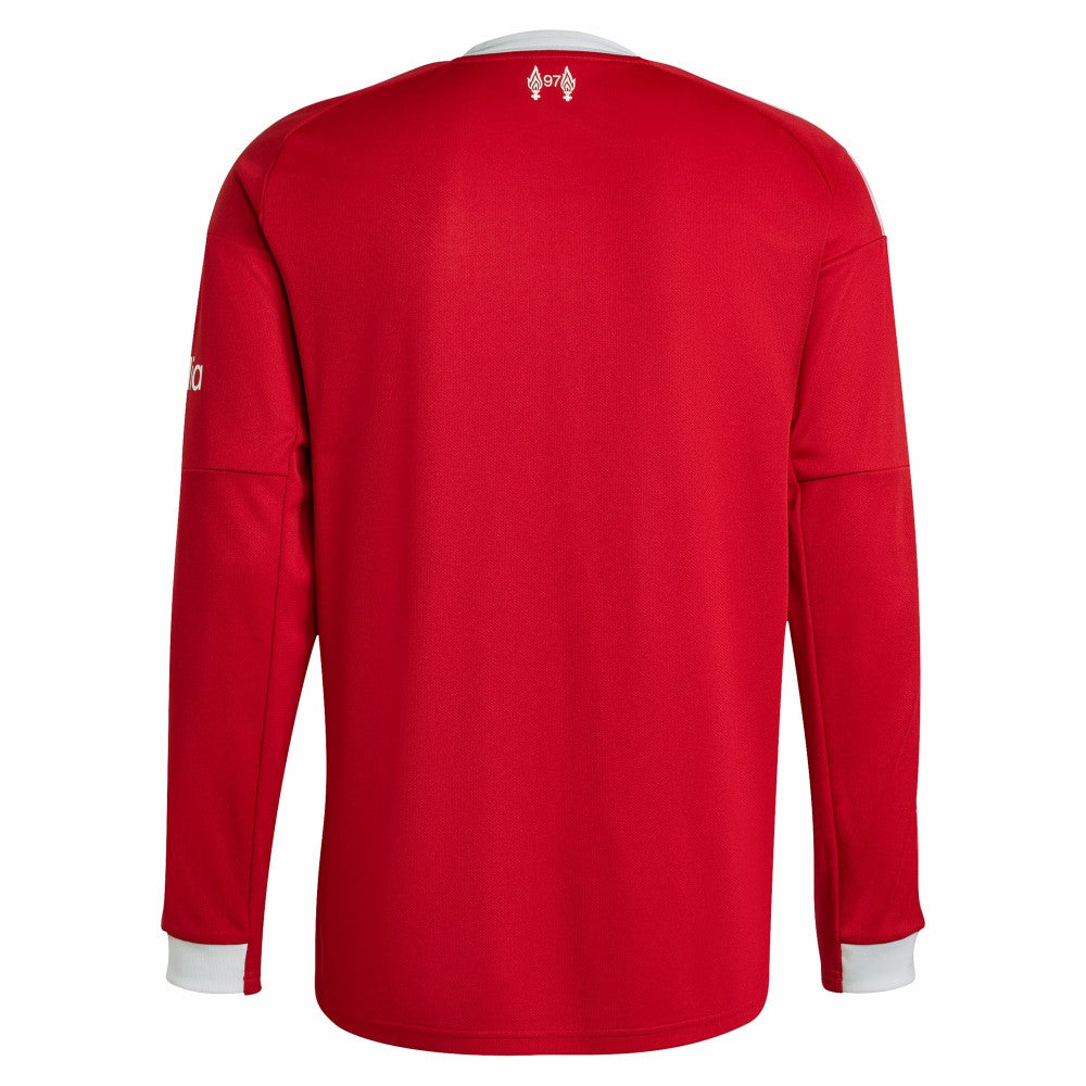 Liverpool 2025/26 Home Replica Long Sleeve Jersey Red - Adidas