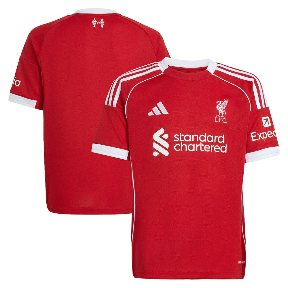 Liverpool Youth 2025/26 Home Replica Jersey Red - Adidas Discount