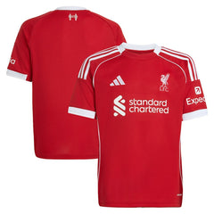 Liverpool Youth 2025/26 Home Replica Jersey Red - Adidas Discount