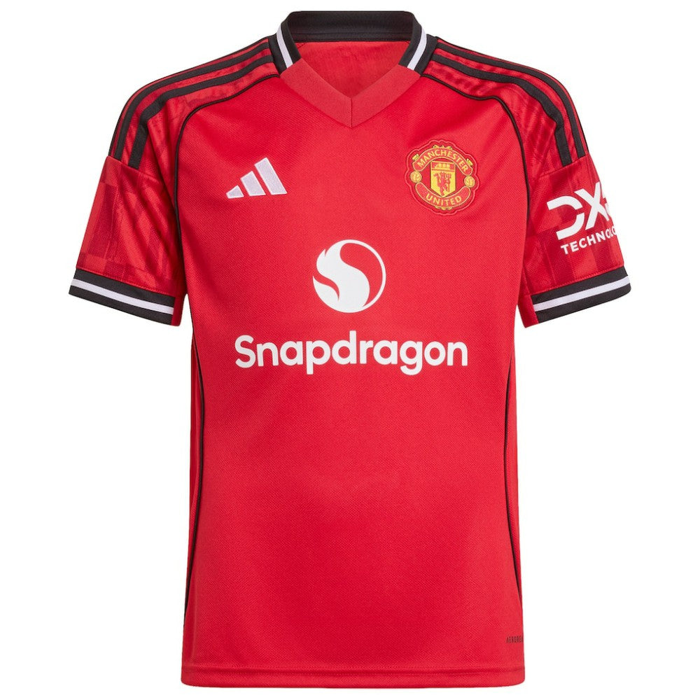 Manchester United Youth Home 2025/26 Replica Jersey Red - Adidas outlet