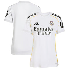 Real Madrid Women's 2025/26 Home Replica Jersey White - Adidas outlet