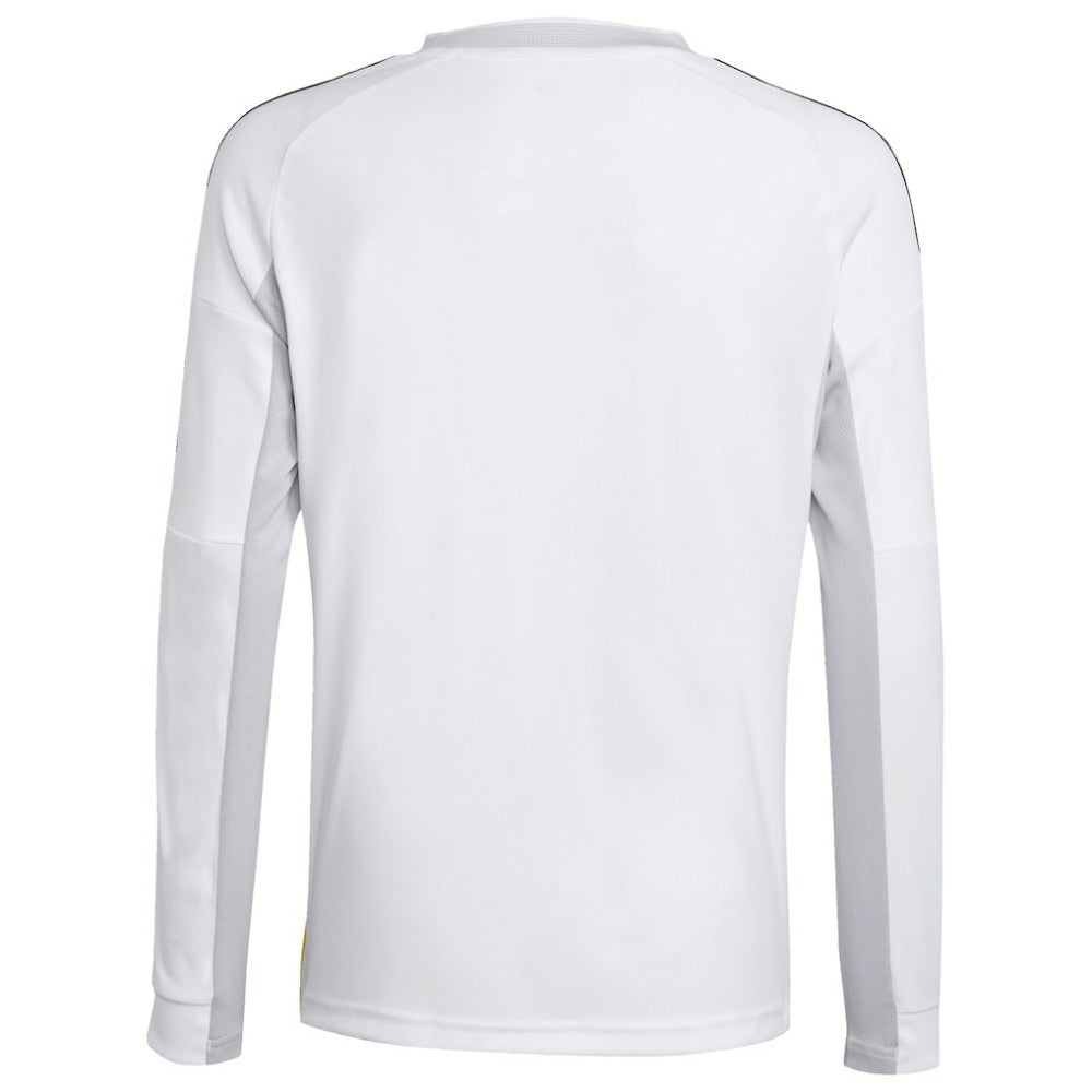Real Madrid Youth 2025/26 Home Replica Long Sleeve Jersey White - Adidas