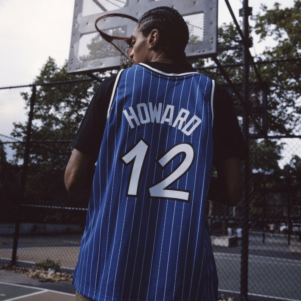 Dwight Howard Orlando Magic 2004/05 Hardwood Classics Hall of Fame Swingman Jersey Blue