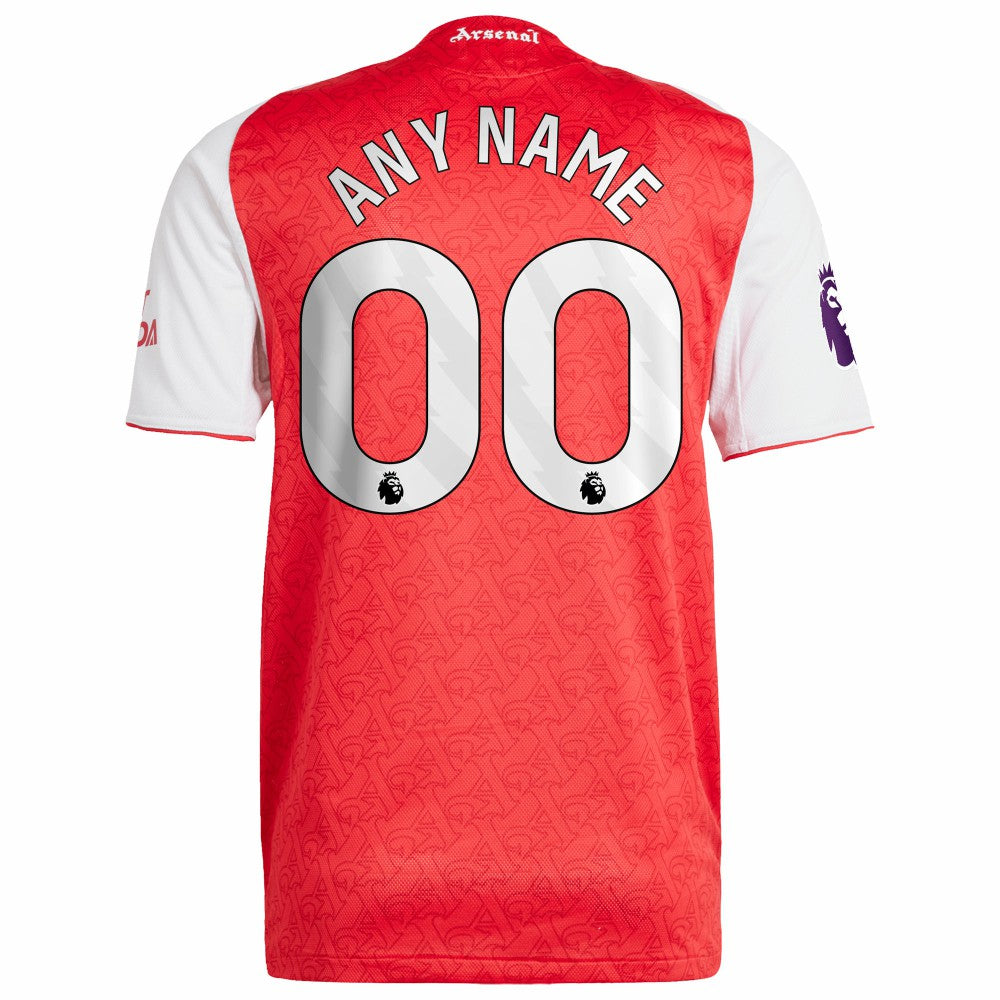Arsenal 2025/26 Home Custom Jersey Red - Adidas