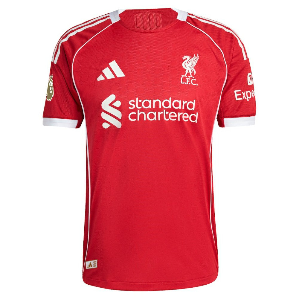 Liverpool 2025/26 Home Custom Jersey Red - Adidas
