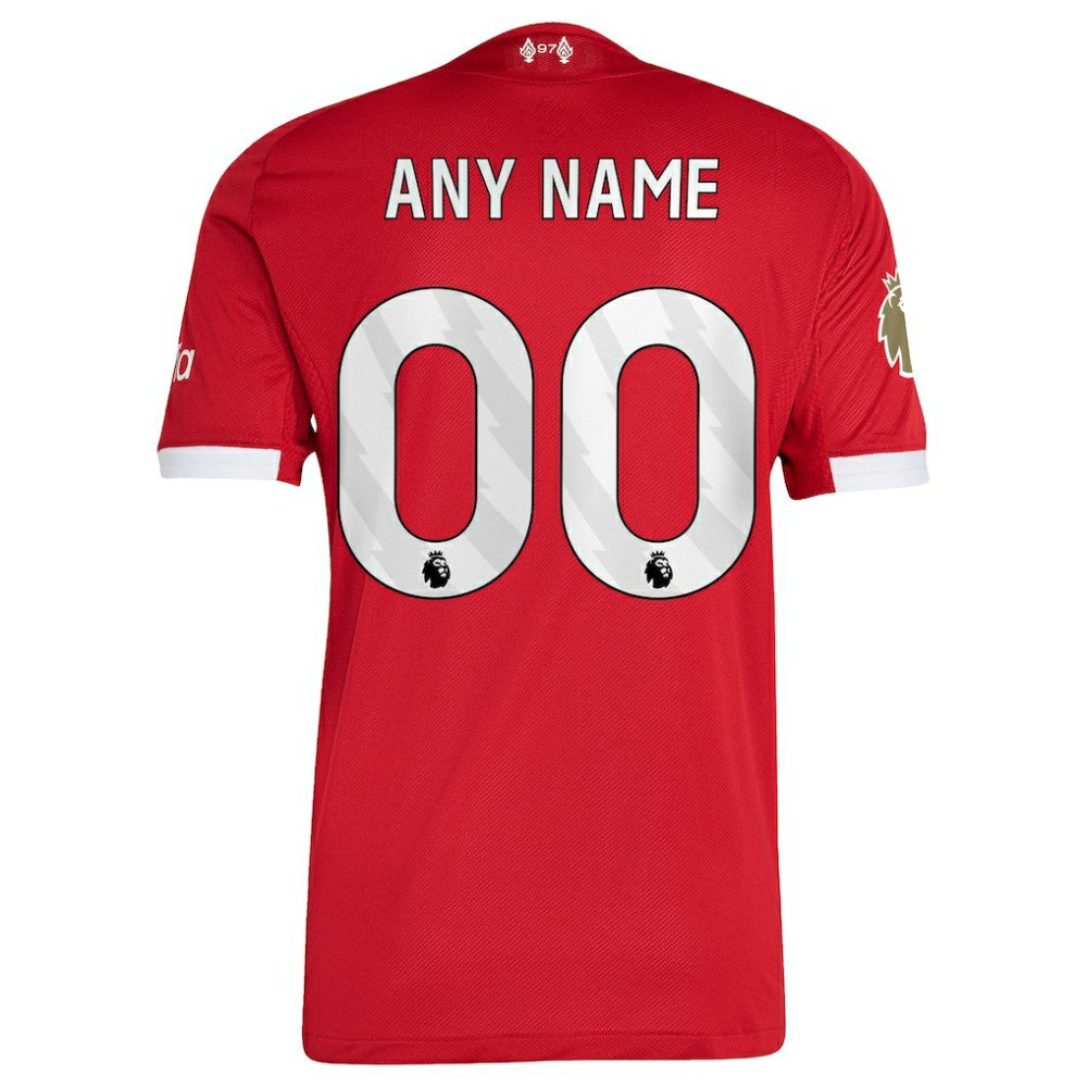 Liverpool 2025/26 Home Custom Jersey Red - Adidas