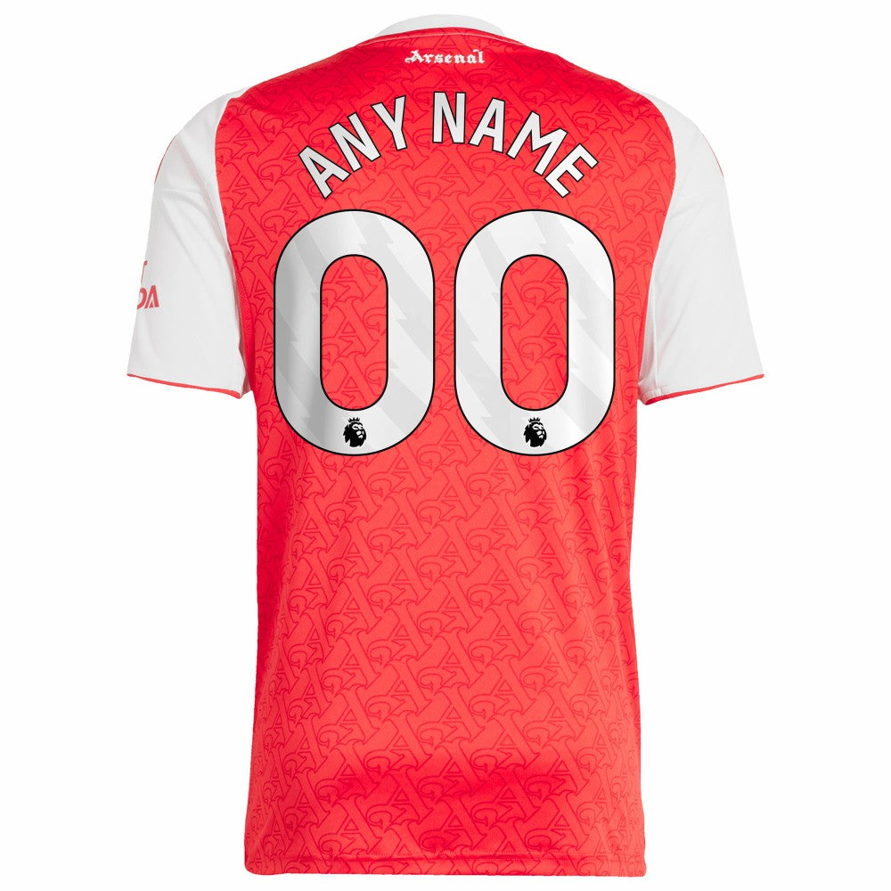 Arsenal 2025/26 Home Replica Custom Jersey Red - Adidas Discount
