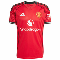 Manchester United Home 2025/26 Custom Replica Jersey Red - Adidas cheap