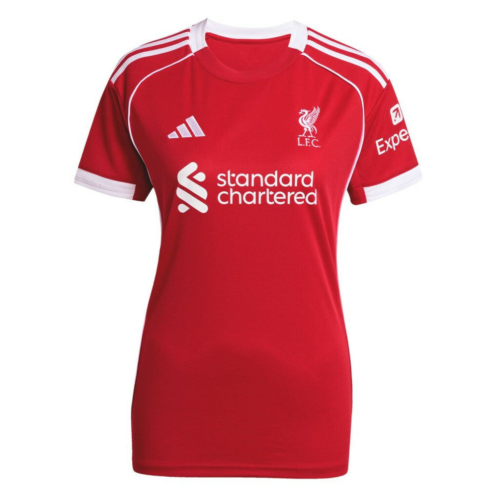 Liverpool Women's 2025/26 Home Custom Replica Jersey Red - Adidas
