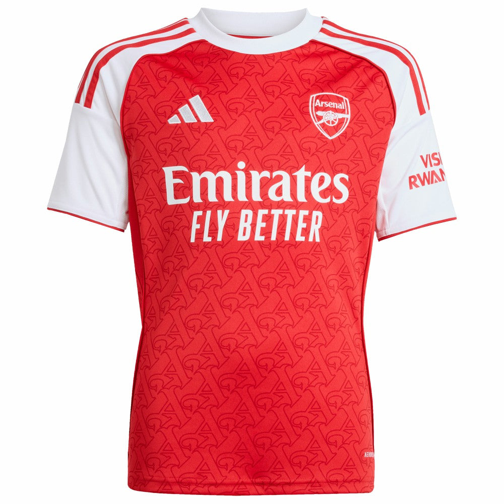 Arsenal Youth 2025/26 Home Replica Custom Jersey Red - Adidas outlet