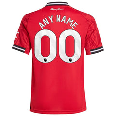 Manchester United Youth Home 2025/26 Custom Replica Jersey Red - Adidas for sale