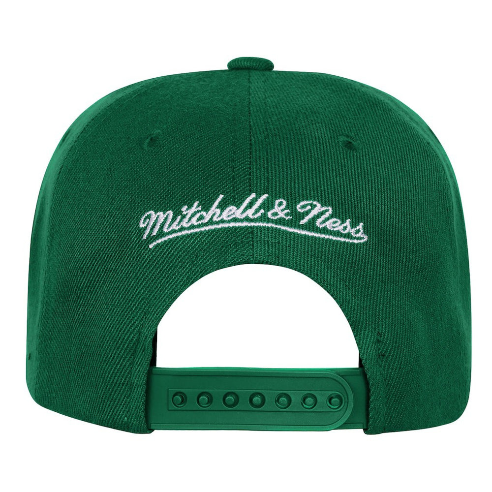 Boston Celtics Youth Anniversary Duo Front Snapback Hat Kelly Green | Mitchell & Ness outlet