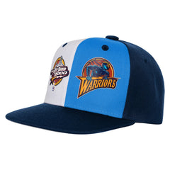 Golden State Warriors Youth 2000 All-Star Game Duo Front Snapback Hat for sale Navy | Mitchell & Ness outlet