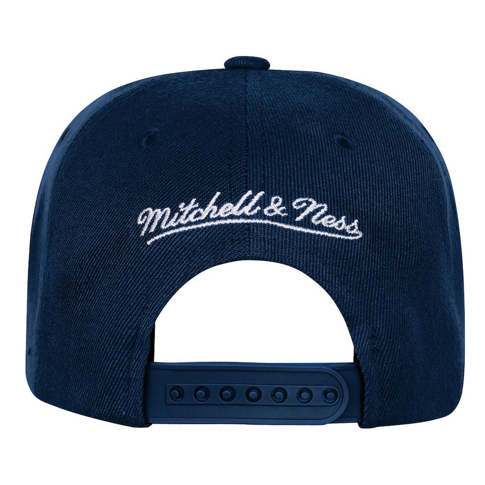 Golden State Warriors Youth 2000 All-Star Game Duo Front Snapback Hat for sale Navy | Mitchell & Ness outlet