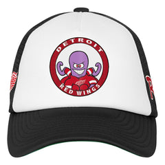 Detroit Red Wings Mitchell & Ness Youth Mascot Adjustable Trucker Hat - White - NHL 203109690