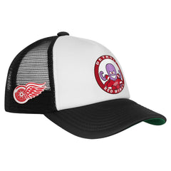 Detroit Red Wings Mitchell & Ness Youth Mascot Adjustable Trucker Hat - White - NHL 203109690