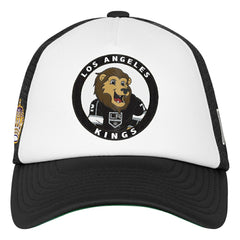 Los Angeles Kings Mitchell & Ness Youth Mascot Adjustable Trucker Hat - White - NHL 203109691
