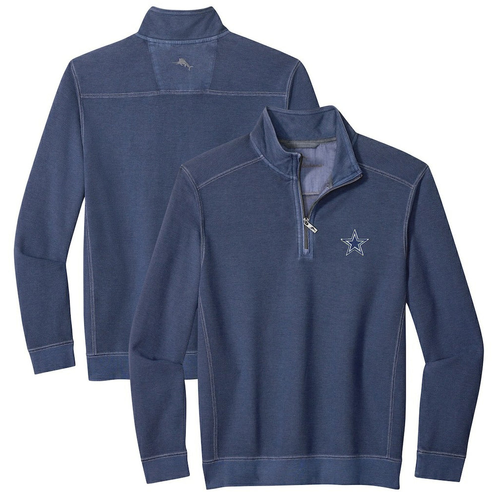 Dallas Cowboys Big & Tall Montego Bay Half-Zip Pullover Navy