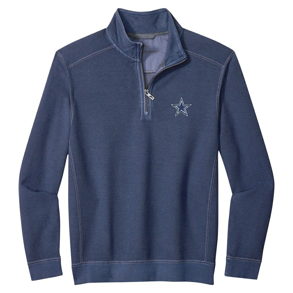 Dallas Cowboys Big & Tall Montego Bay Half-Zip Pullover Navy
