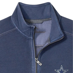 Dallas Cowboys Big & Tall Montego Bay Half-Zip Pullover Navy