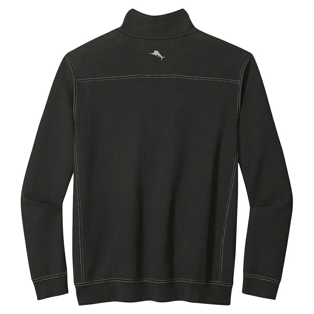 Buffalo Bills Big & Tall Montego Bay Half-Zip Pullover Black