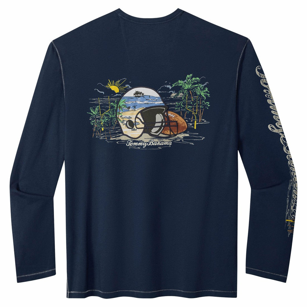 Dallas Cowboys Oasis Endzone Lux Long Sleeve T-Shirt Navy