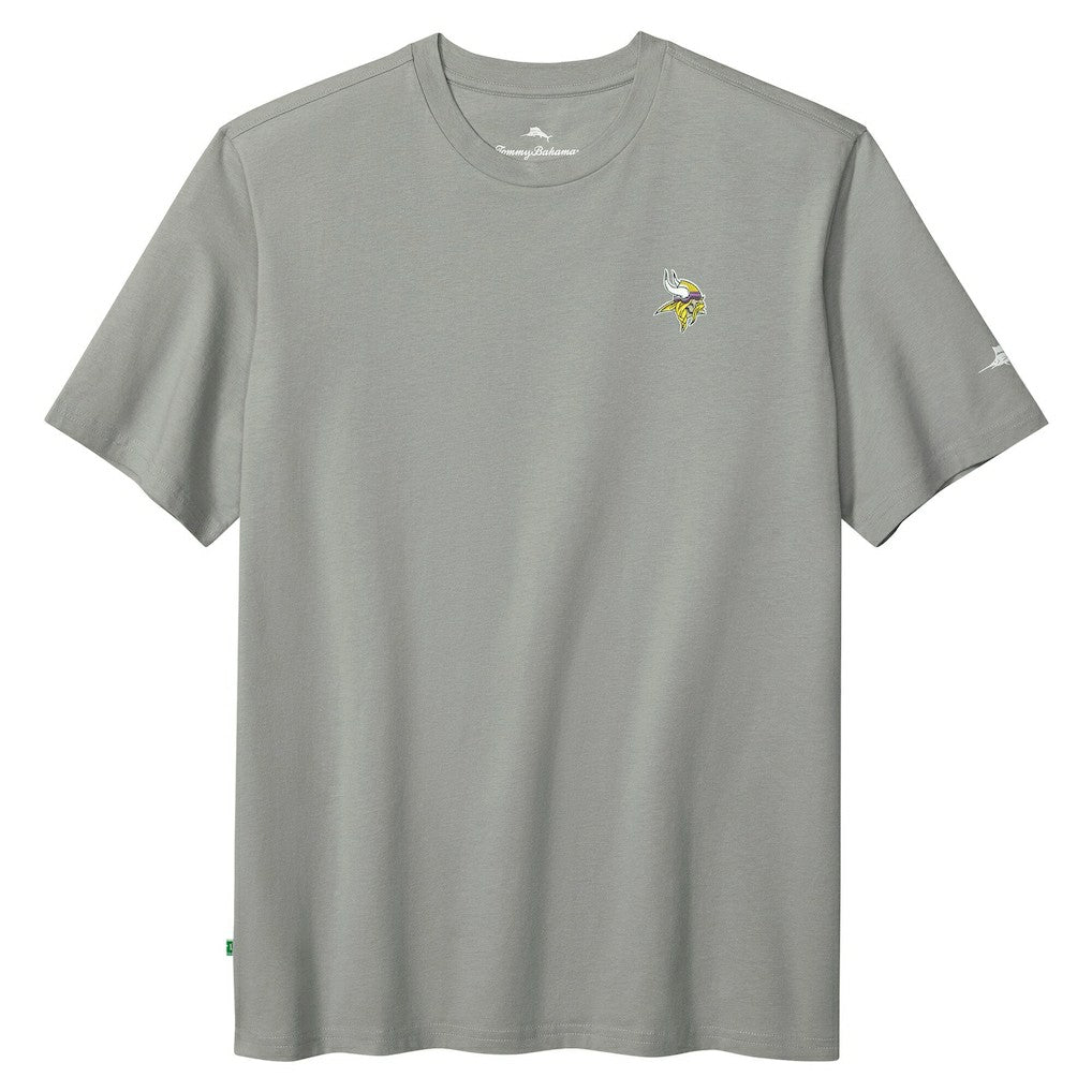Minnesota Vikings Huddle & Hang Tens T-Shirt Gray