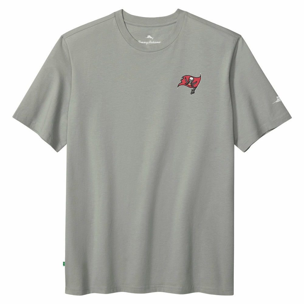 Tampa Bay Buccaneers Huddle & Hang Tens T-Shirt Gray