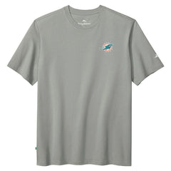 Miami Dolphins Huddle & Hang Tens T-Shirt Gray
