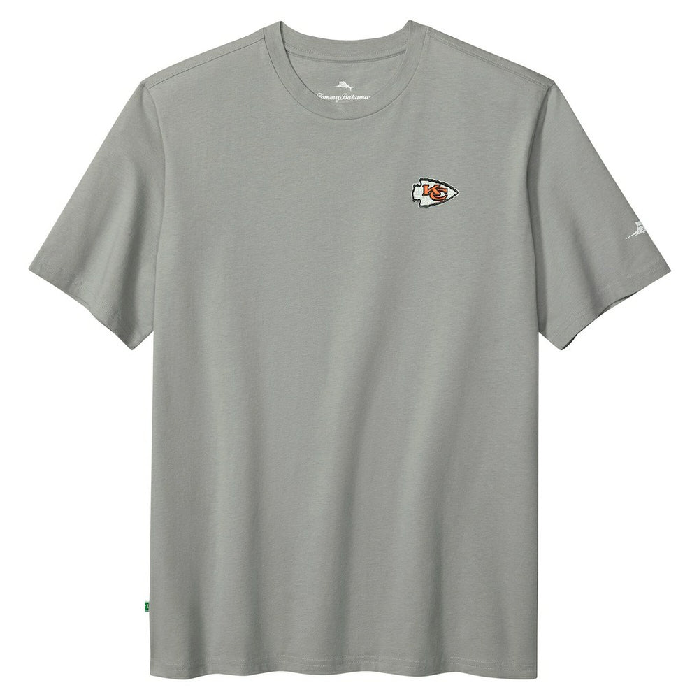 Kansas City Chiefs Huddle & Hang Tens T-Shirt Gray