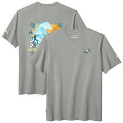 Philadelphia Eagles Huddle & Hang Tens T-Shirt Gray