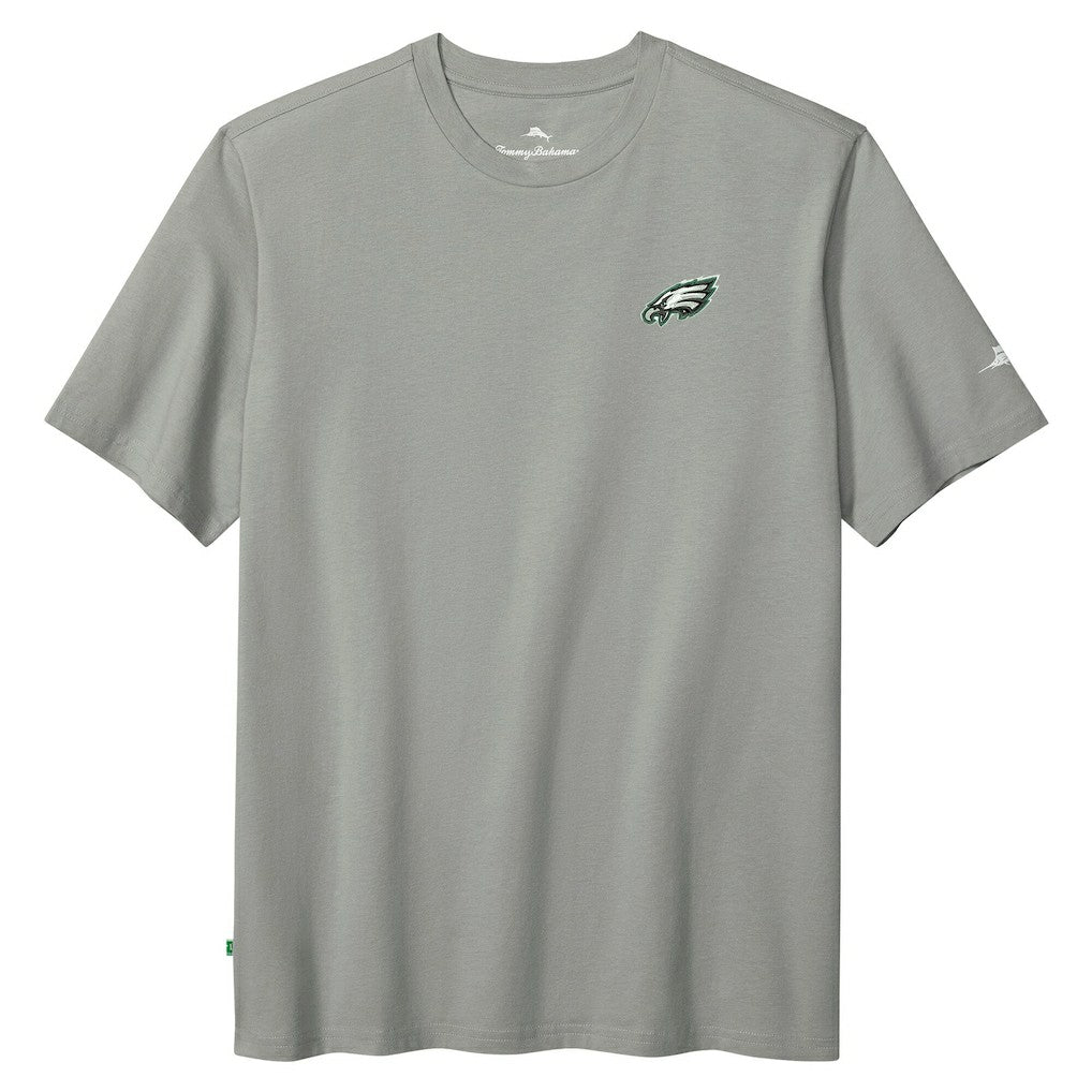 Philadelphia Eagles Huddle & Hang Tens T-Shirt Gray