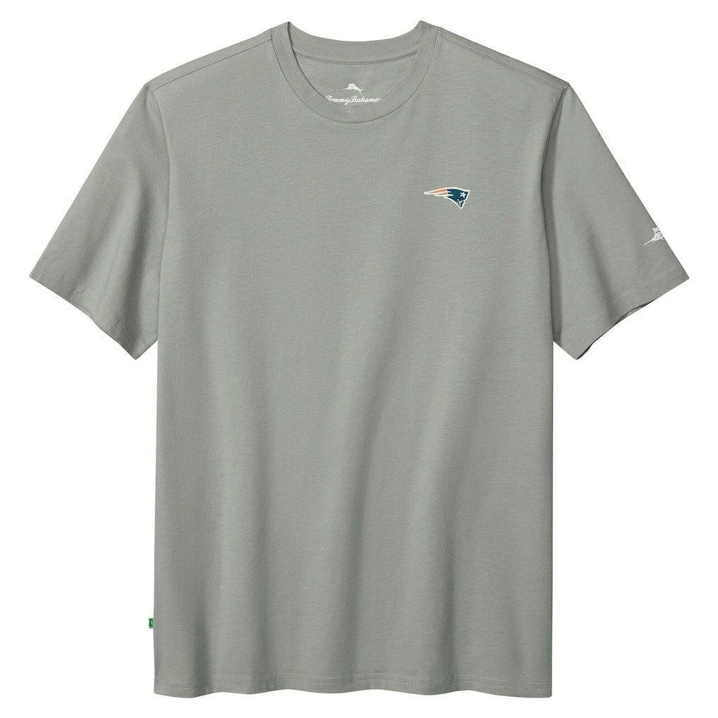 New England Patriots Huddle & Hang Tens T-Shirt Gray